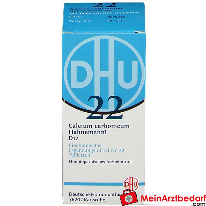 DHU Bioquímica 22 Calcio carbónico D12