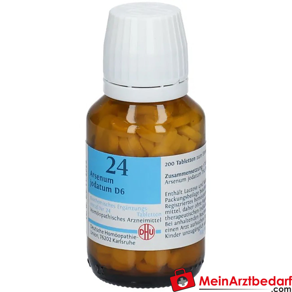DHU Biochemie 24 Arsenum jodatum D6.