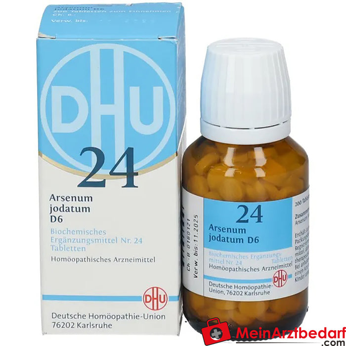 DHU Bioquímica 24 Arsenum iodatum D6