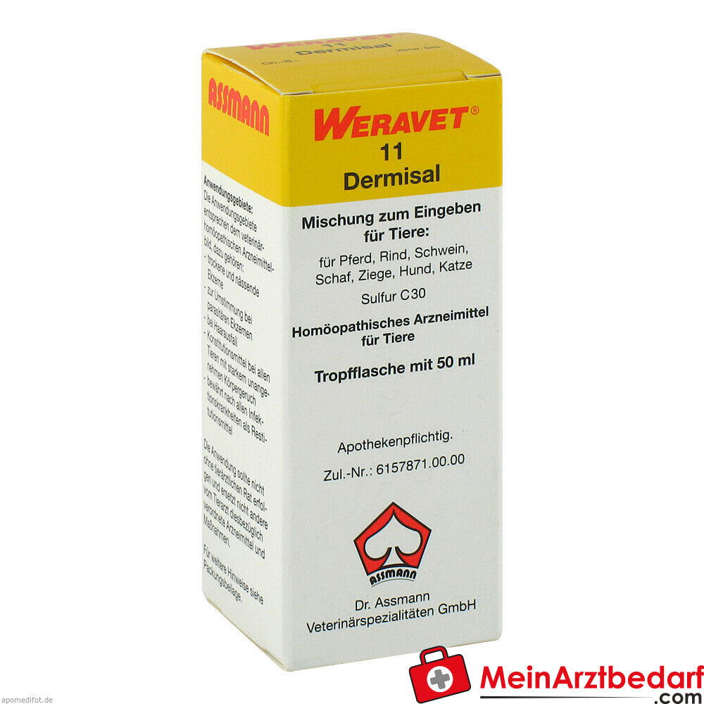 Dermisal 11 vet 50 ml