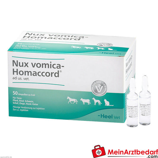 Nux vomica homaccord vet 50 St.