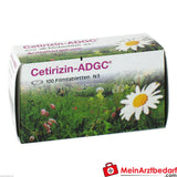 Cetirizin-ADGC Antiallergikum Filmtabletten.