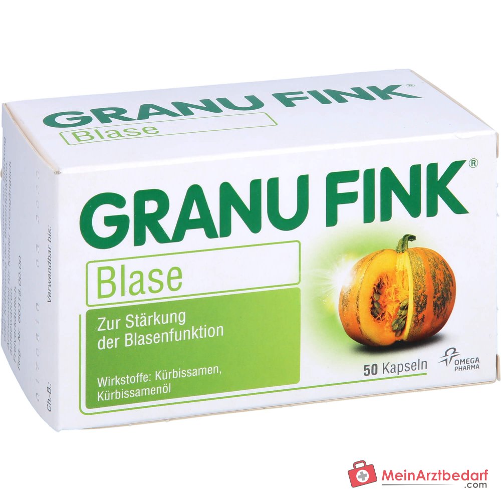 Granu Fink Blase Pompoenzaad / Pompoenzaadolie Harde Capsules, 100 st.