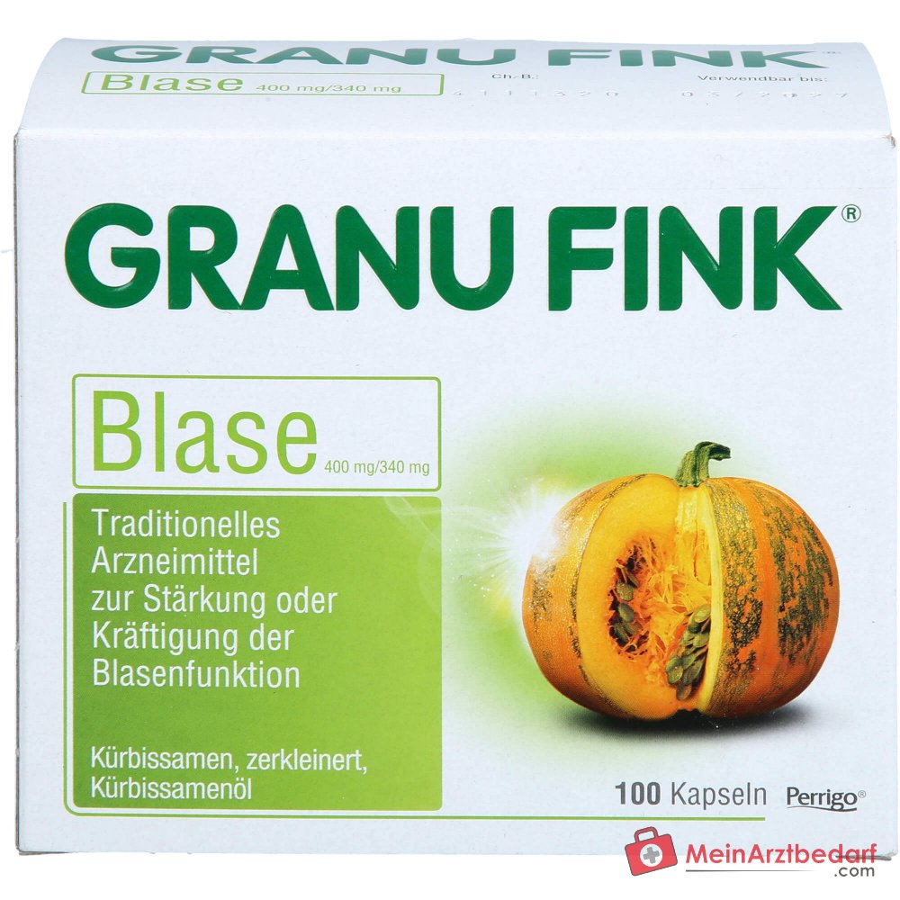 Granu Fink Blase Pompoenzaad / Pompoenzaadolie Harde Capsules, 100 st.