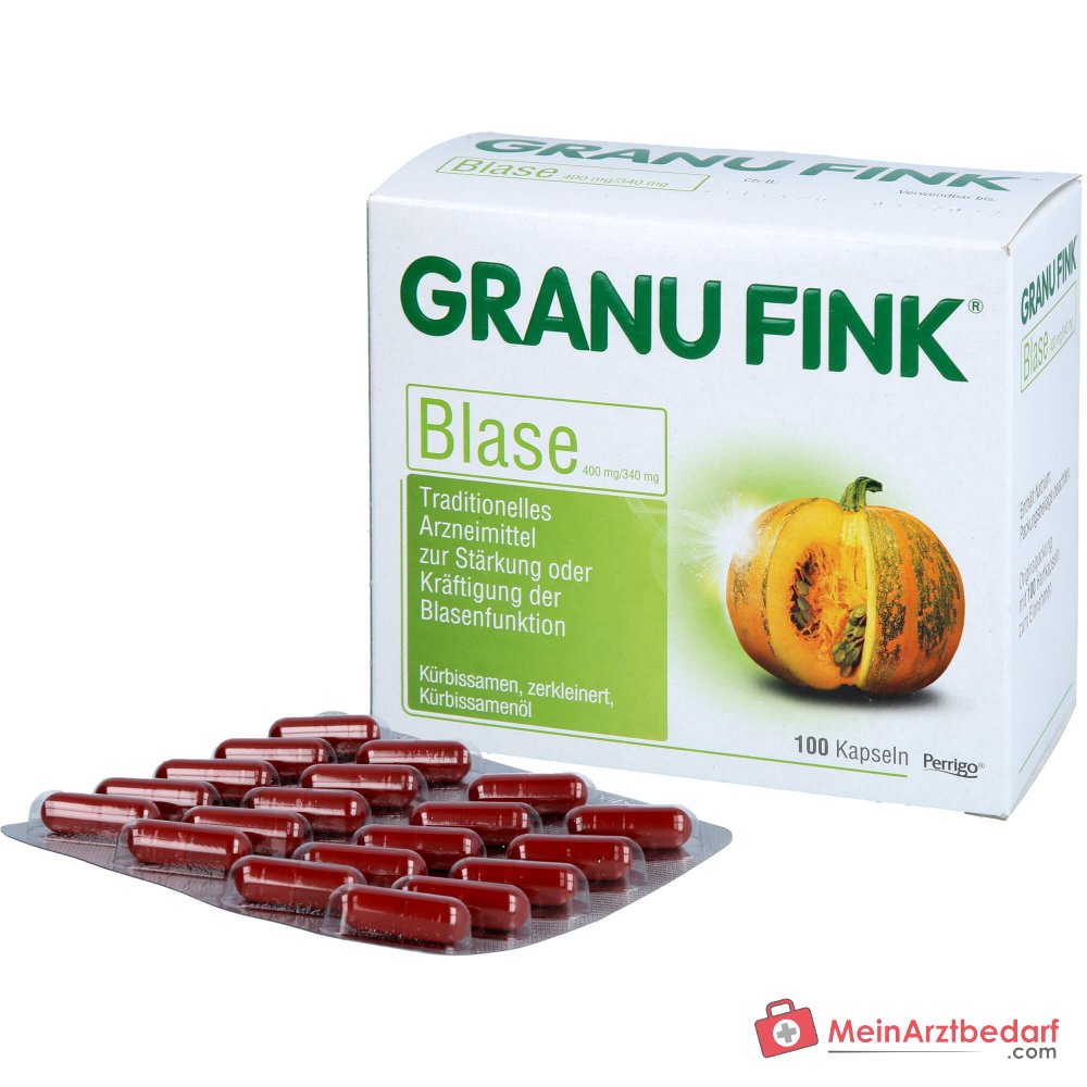 Granu Fink Blase Pompoenzaad / Pompoenzaadolie Harde Capsules, 100 st.