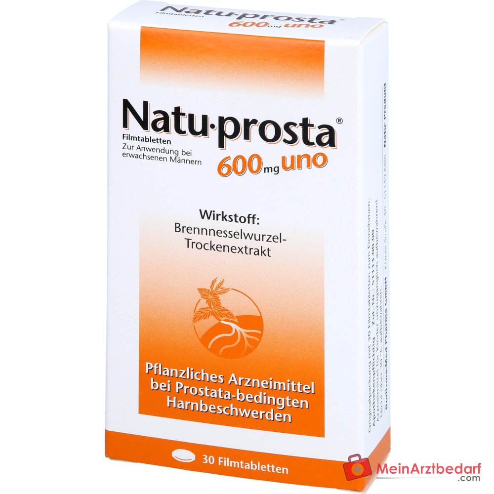 Rodisma-Med Natuprosta 600 mg uno Brennnesselwurzel-Trockenextrakt Filmtabletten, 100 St.