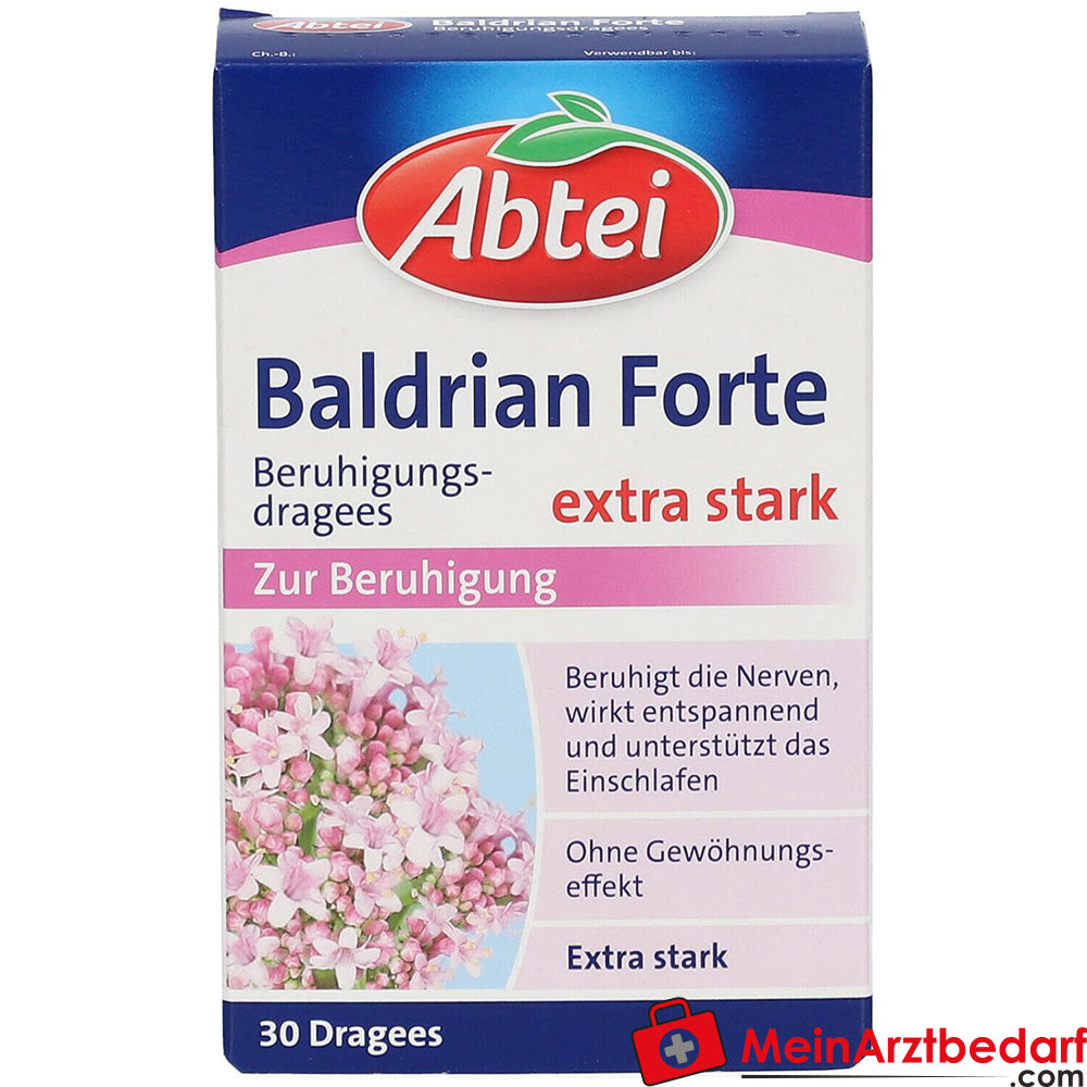 Abtei Baldrian Forte Beruhigungsdragees.