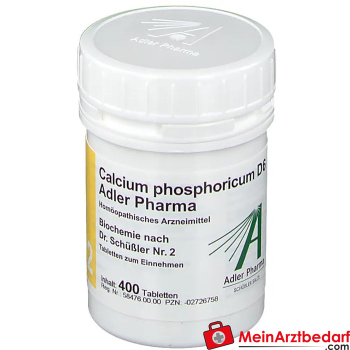 Adler Pharma Calcium phosphoricum D6 Biochemia według dr Schuesslera nr 2