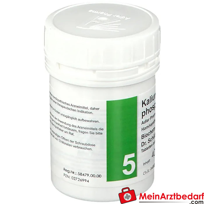 Adler Pharma Potassium phosphoricum D6 Bioquímica segundo o Dr. Schuessler n.º 5