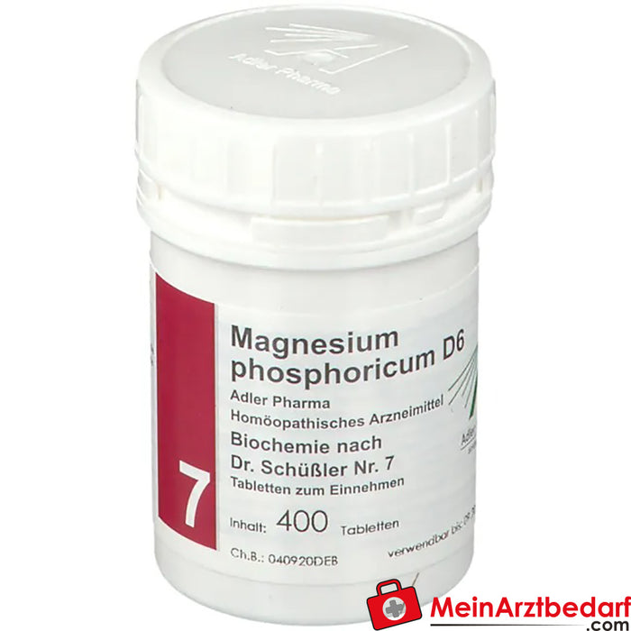 Adler Pharma Magnesium phosphoricum D6 Biochimie selon le Dr Schüßler n° 7