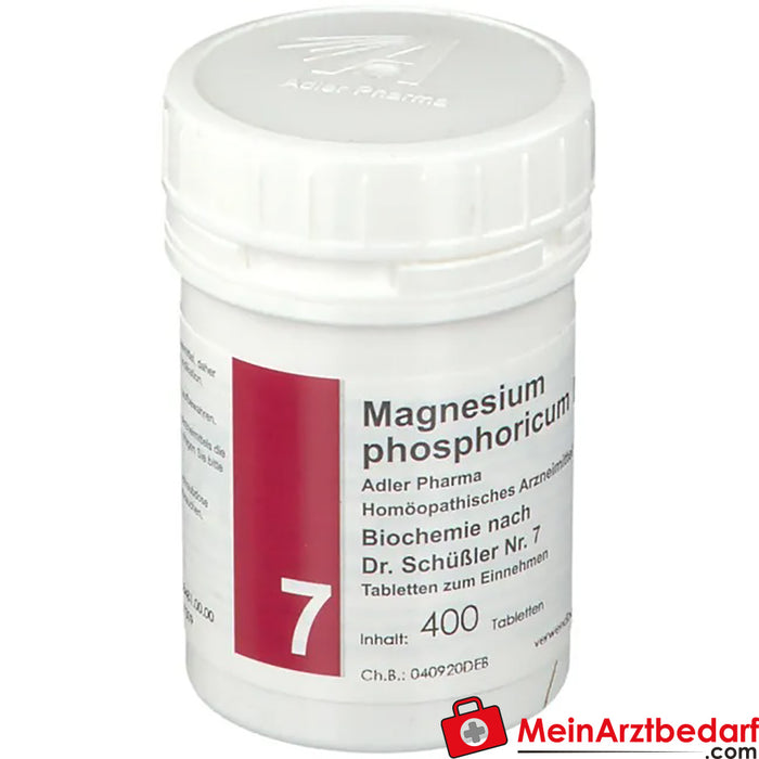 Adler Pharma Magnesium phosphoricum D6 Bioquímica según el Dr. Schuessler nº 7