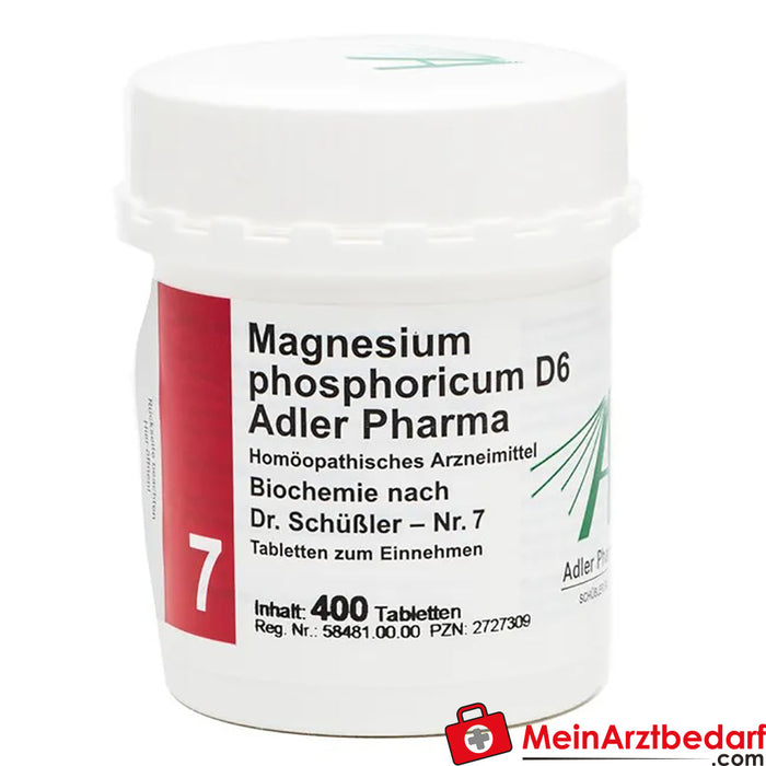 Adler Pharma Magnesium phosphoricum D6 Bioquímica segundo o Dr. Schuessler n.º 7