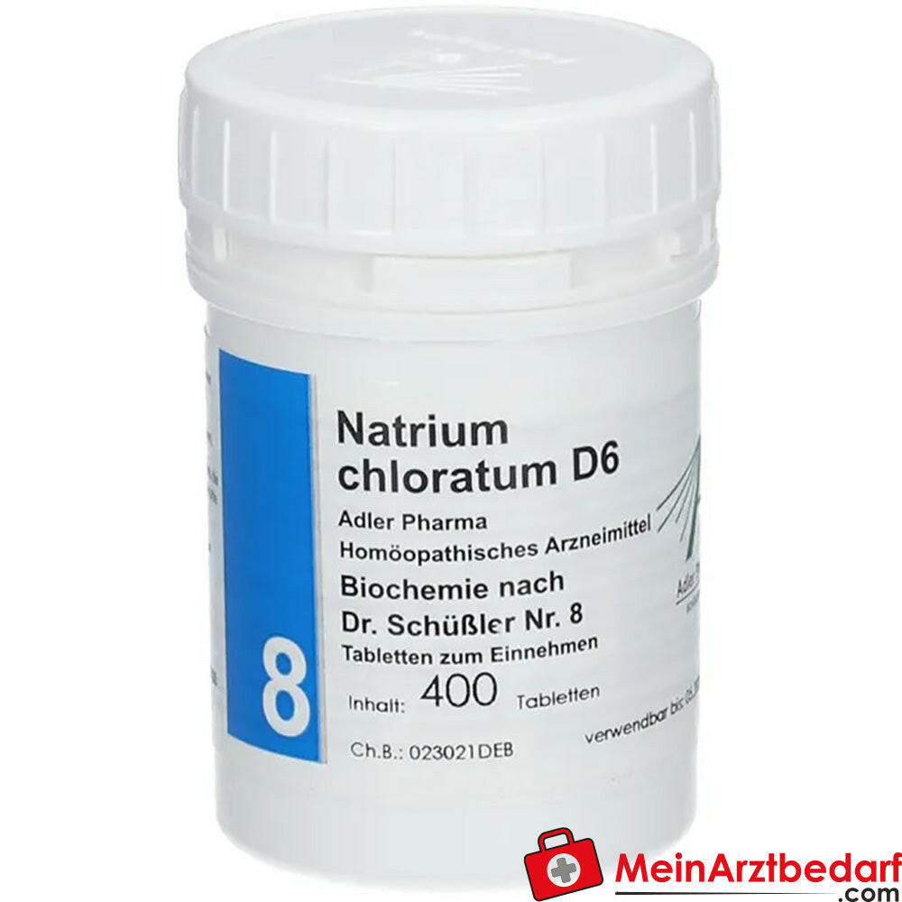 Adler Pharma Natrium chloratum D6 Biochemie nach Dr. Schüßler Nr. 8.