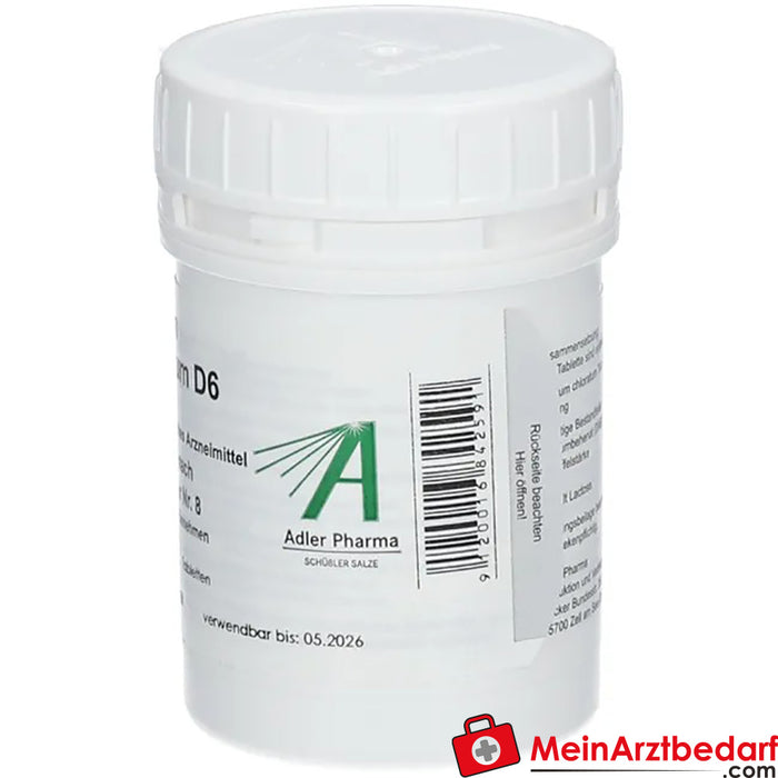 Adler Pharma Natrium chloratum D6 Bioquímica según el Dr. Schuessler nº 8