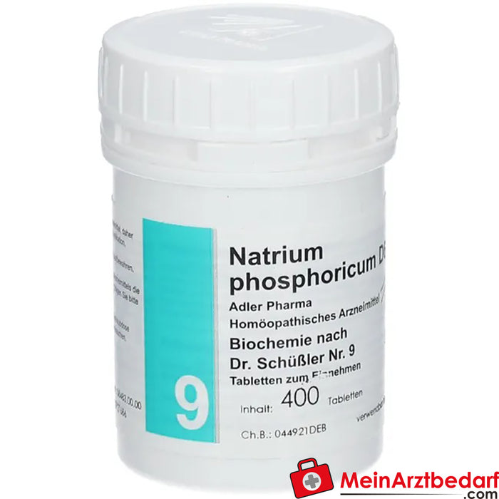 Adler Pharma Natrium phosphoricum D6 Biochemia według dr Schuesslera nr 9