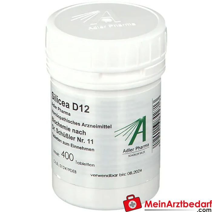 Adler Pharma Silicea D12 Dr. Schuessler'e göre Biyokimya No. 11