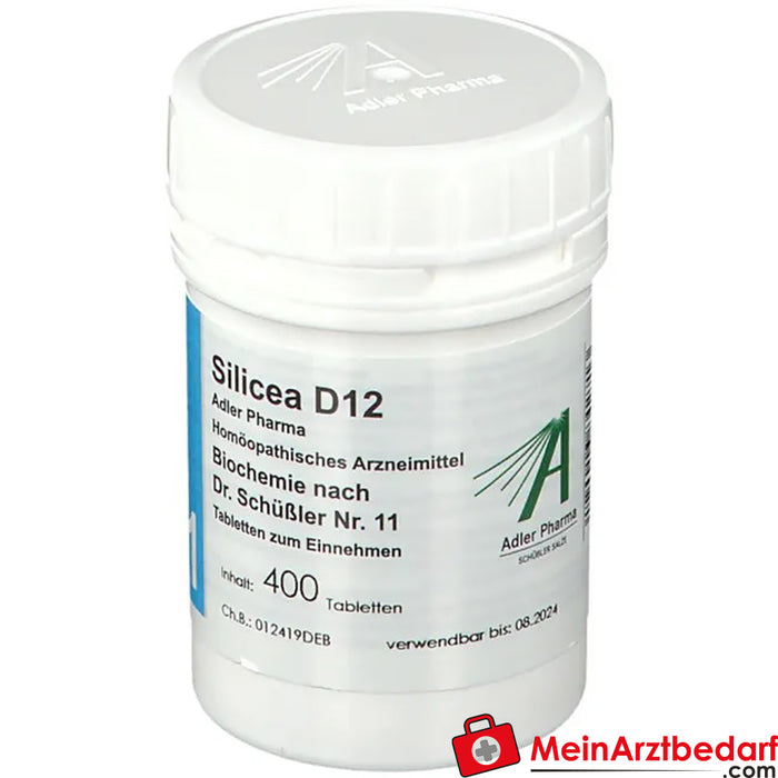 Adler Pharma Silicea D12 Bioquímica según el Dr. Schuessler nº 11