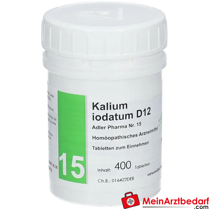 Adler Pharma Kaliumjodatum D12 Biochemie volgens Dr. Schuessler Nr. 15