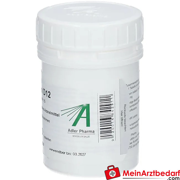 Adler Pharma Potassium iodatum D12 Bioquímica según el Dr. Schuessler nº 15