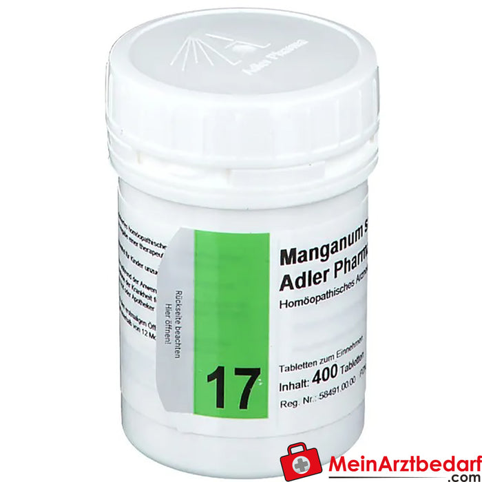 Adler Pharma Manganum sulfuricum D12 Biochimie selon le Dr Schüßler n° 17