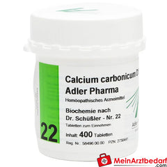 Adler Pharma Calcium carbonicum D12 Biochemie nach Dr. Schüßler Nr. 22.