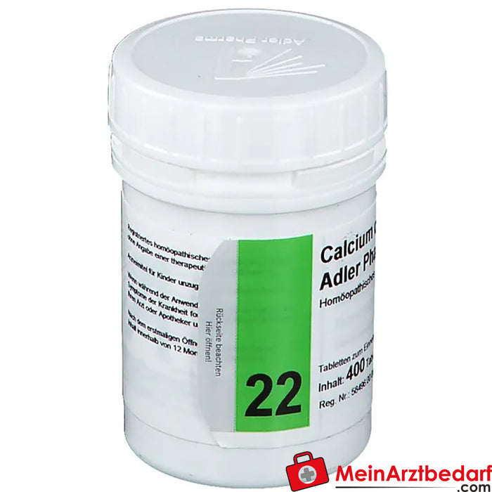 Adler Pharma Calcium carbonicum D12 Bioquímica segundo o Dr. Schuessler n.º 22