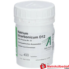 Adler Pharma Natrium bicarbonicum D12 Biochemie nach Dr. Schüßler Nr. 23.