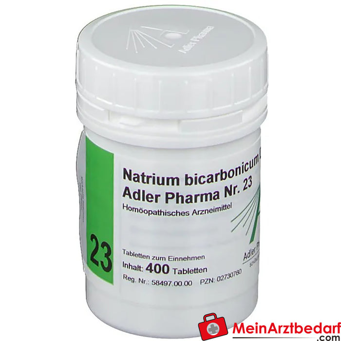 Adler Pharma Natrium bicarbonicum D12 Biochimica secondo il dottor Schuessler n. 23