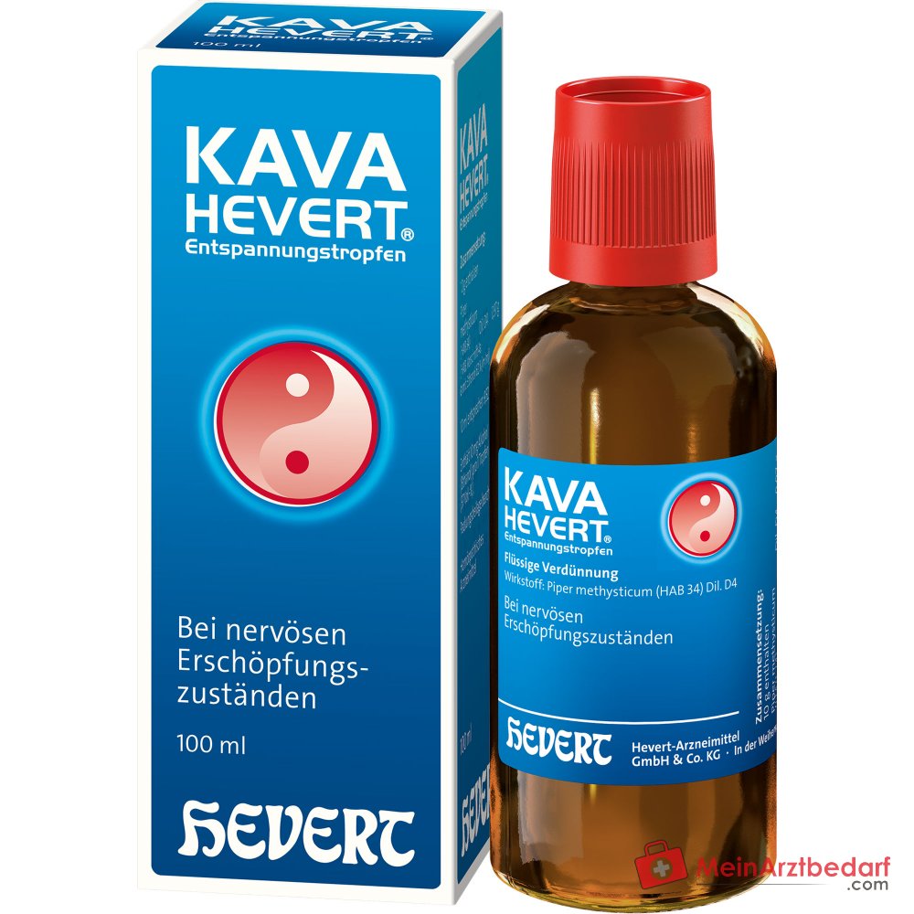 Hevert Kava Entspannungstropfen, 100 ml