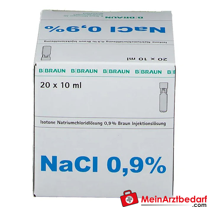 Isotonic saline solution 0.9% Braun Miniplasco connect, 200ml