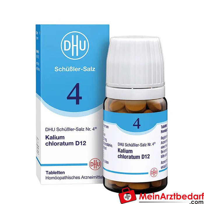 DHU Schuessler 4 号盐® 氯通明钾 D12