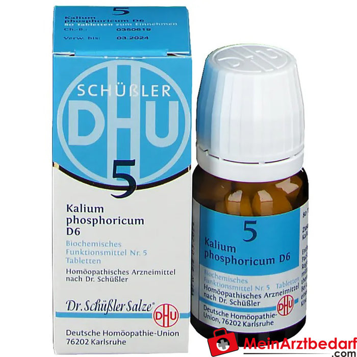 DHU Schuessler Salt No. 5® Potassium phosphoricum D6, 80 St.