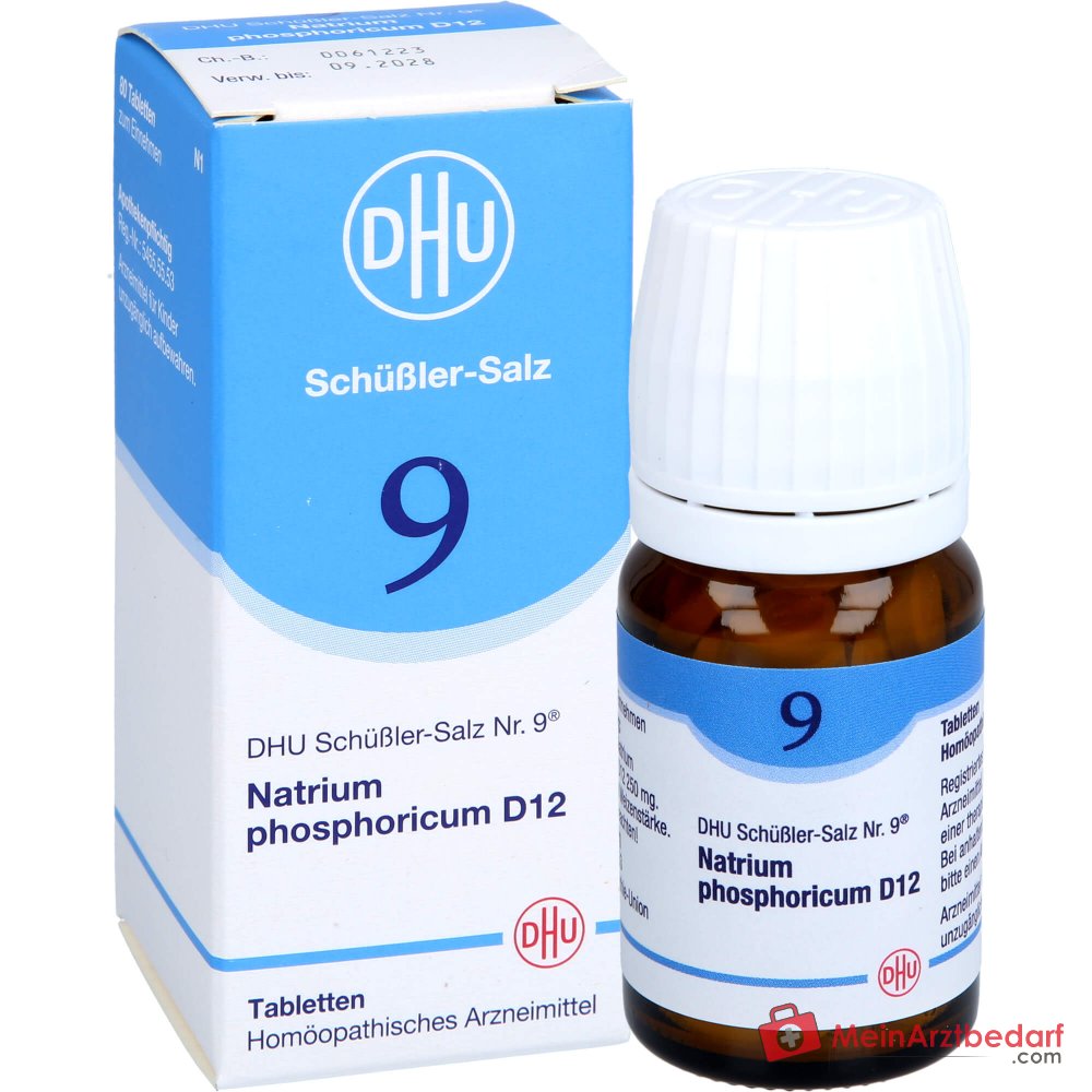 DHU Biochemie Natrium phosphoricum D12 250 mg Tabletten