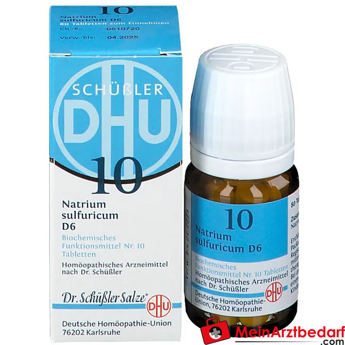 DHU Sel de Schüssler No 10® Natrium sulfuricum D6