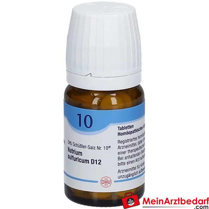 DHU Schuessler zout nr. 10® Natrium sulfuricum D12