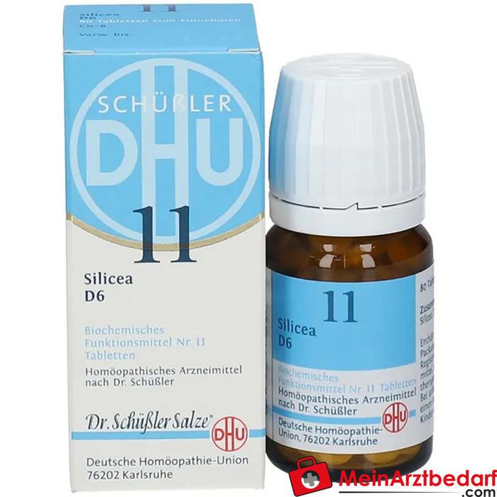Sól DHU Schuessler nr 11® Silicea D6