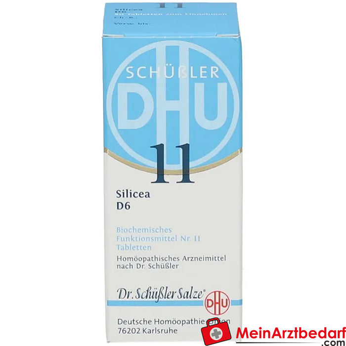 DHU Schuessler 盐 11 号® Silicea D6