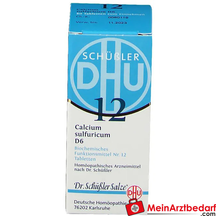 DHU Schuessler salt No. 12® Calcium sulfuricum D6