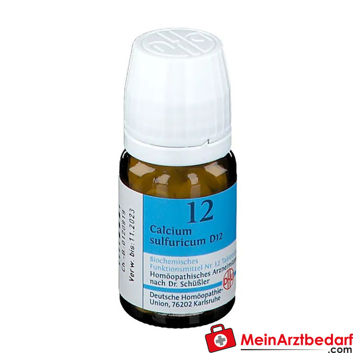 DHU Biyokimya 12 Kalsiyum sülfürikum D12