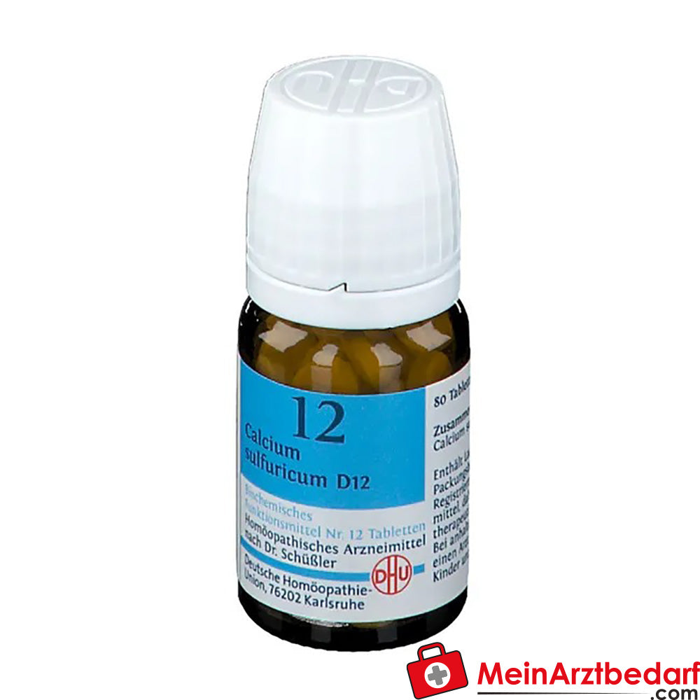 DHU Bioquímica 12 Calcium sulphuricum D12 250 mg comprimidos