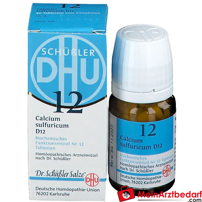 DHU Biochimie 12 Calcium sulfuricum D12