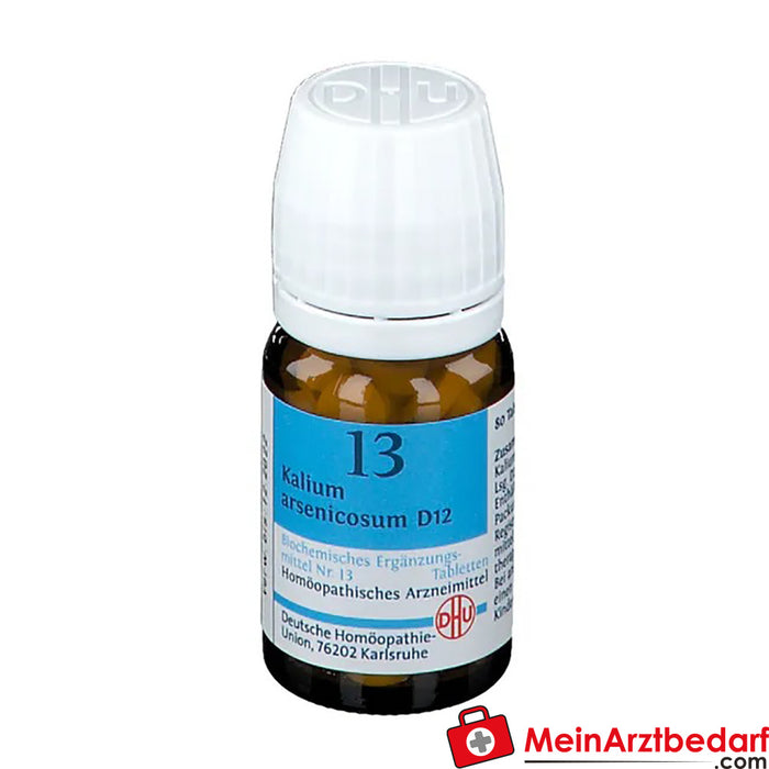 DHU 生物化学 13 Kalium arsenicosum D12