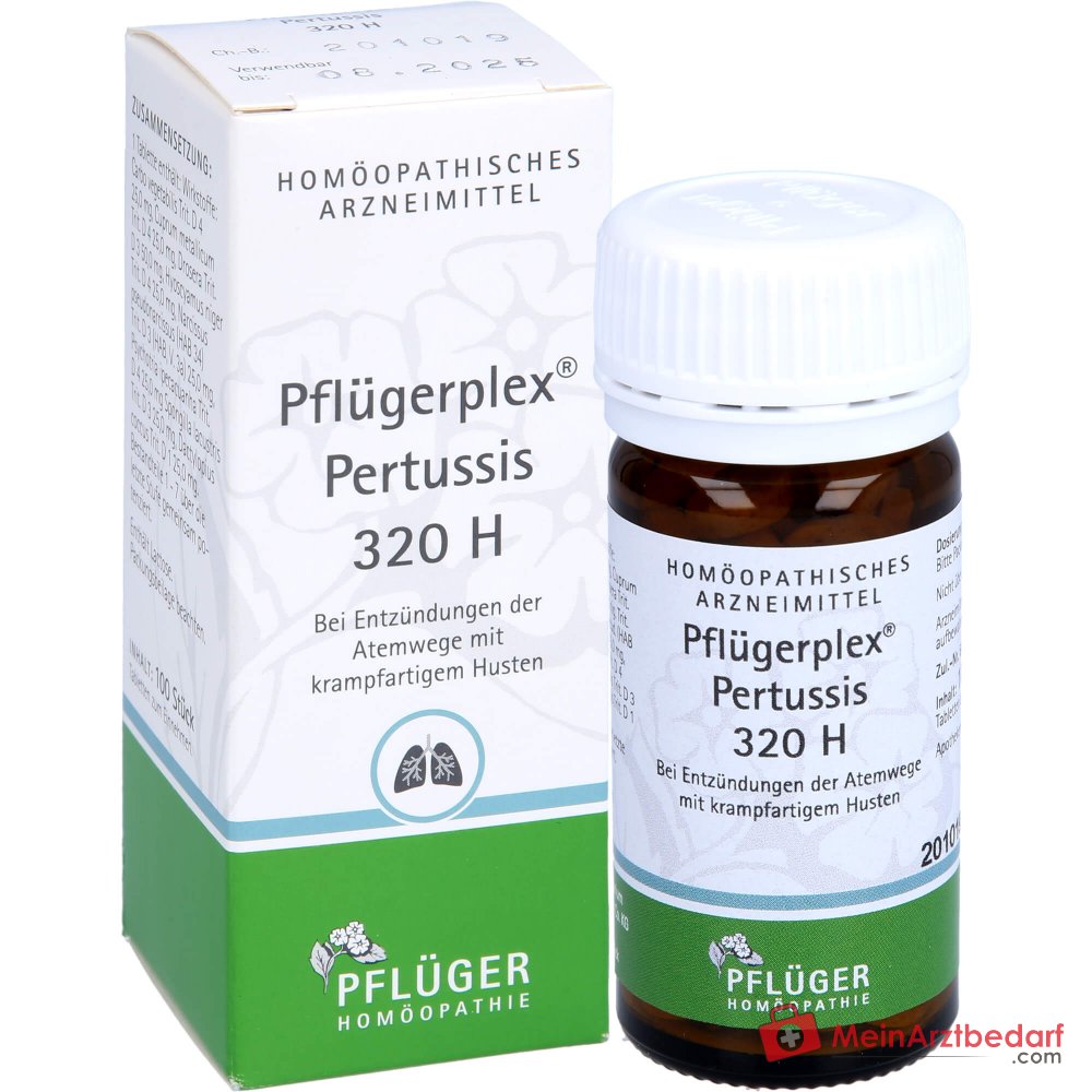 Pflügerplex Pertussis 320 H Tabletten