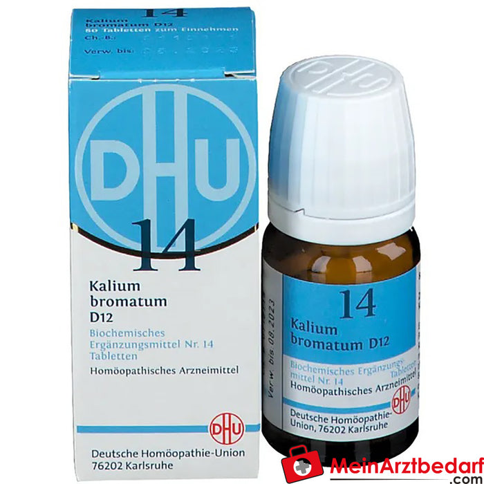 DHU Biochimie 14 Kalium bromatum D12