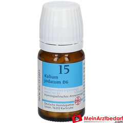 DHU Biochemie 15 Kalium jodatum D6.