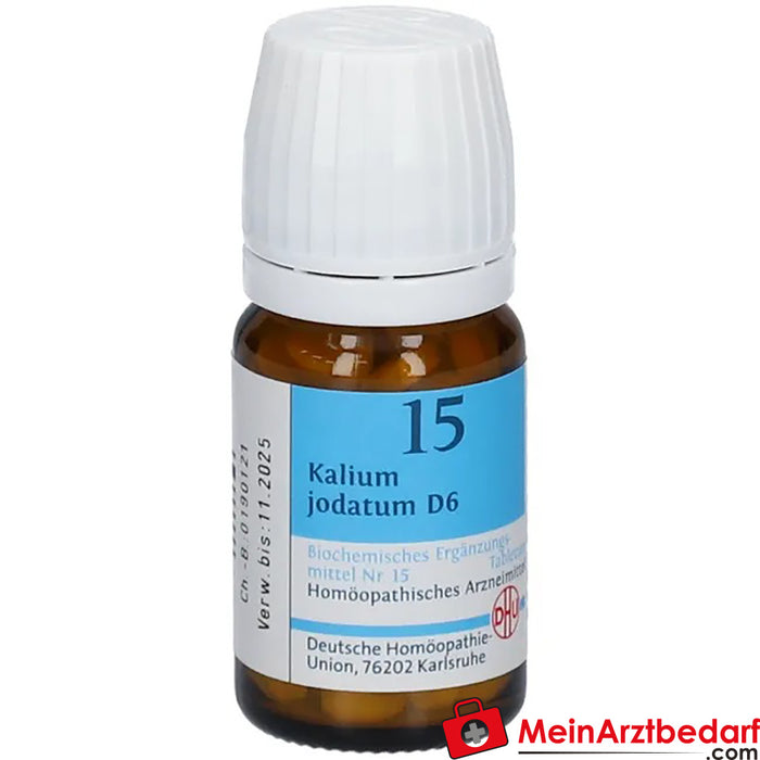 DHU Biochimie 15 Kalium iodatum D6