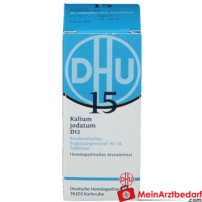 DHU Biochimica 15 Potassio iodato D12