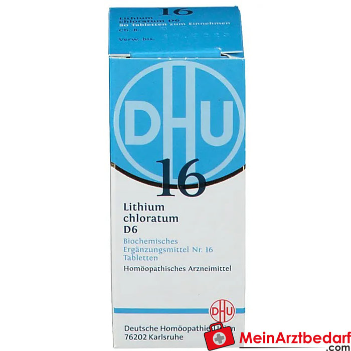 DHU Bioquímica 16 Clorato de lítio D6