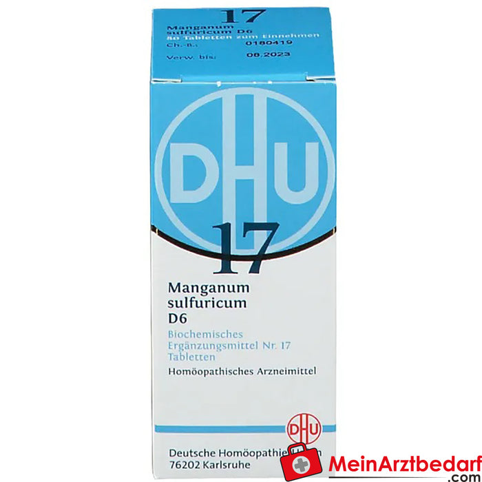DHU Bioquímica 17 Manganum sulfuricum D6