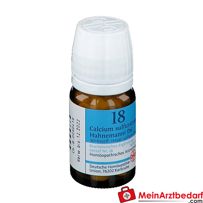 DHU Bioquímica 18 Calcium sulphuratum D6